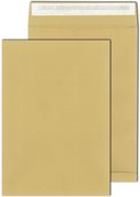 MAILmedia Faltenversandtasche C4, ohne Fenster, natron braun Haftklebung, 140 g/qm, mit Stehboden und Falte 40 mm, - 1 Stück (30007061) von MAILmedia