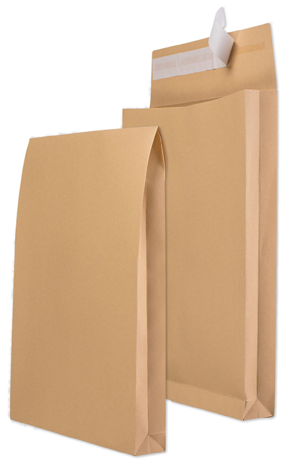 MAILmedia Faltenversandtasche C4, ohne Fenster, braun MAILmedia Faltenversandtasche C4, ohne Fenster, braun von MAILmedia