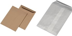MAILmedia Lohntüten / Lohnbeutel DIN C6, Manila chamois 80 g/qm, naßklebend - 1 Stück (30006762) von MAILmedia