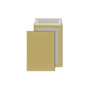 MAILmedia Papprückwandtaschen C5, ohne Fenster, weiß ca. 21,9 g, Haftklebung mit Abdeckstreifen (HK), Kraft - 1 Stück (351290) von MAILmedia