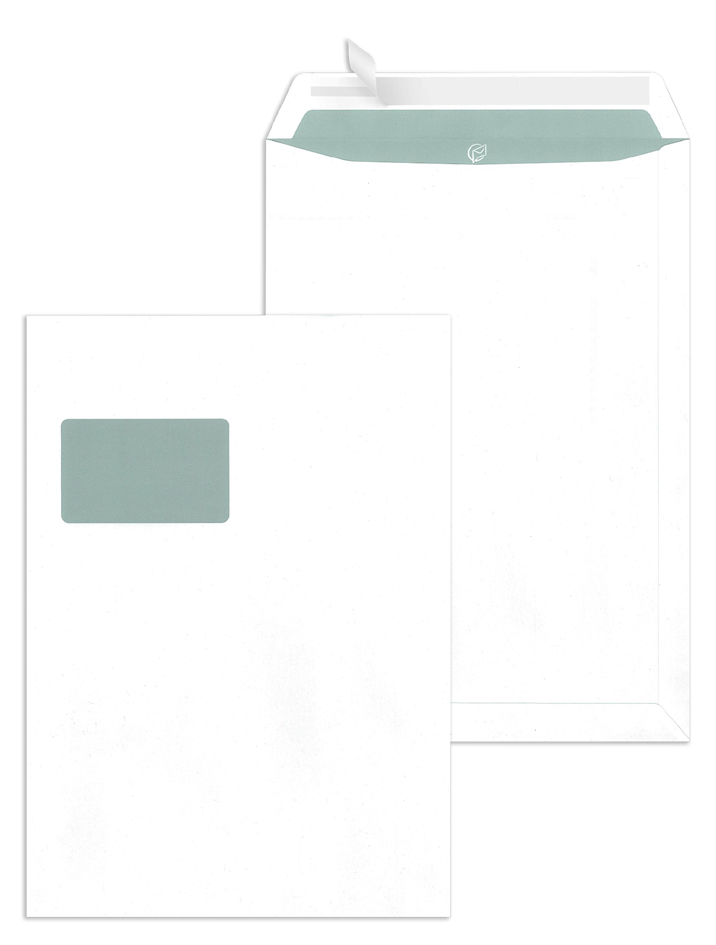 MAILmedia Versandtasche C4 haftklebend, mit Fenster, weiß MAILmedia Versandtasche C4 haftklebend, mit Fenster, weiß von MAILmedia