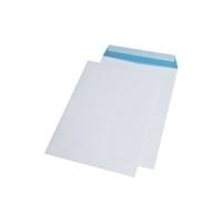 MAILmedia Versandtaschen, DIN B4, fadenverstärkt 250 x 353 mm, Haftklebung, Farbe: weiß-blau, ohne Fenster (391080) von MAILmedia