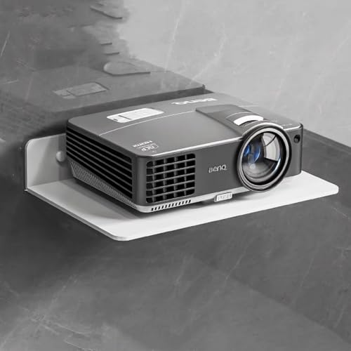 Schweberegal für Projektor - Wandhalterung für DVD-Komponenten, WLAN-Router, Spielekonsole und Kabelbox - Perfekt für Lautsprecher Schweberegal für Projektor - Wandhalterung für DVD-Komponenten, WLAN-Router, Spielekonsole und Kabelbox - Perfekt für Lautsprecher von MAIQIYALAN
