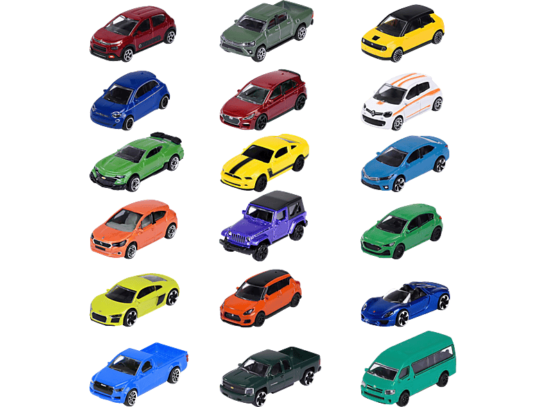 MAJORETTE 212053051 Street Cars Assortment 18fach sortiert Spielzeugauto von MAJORETTE
