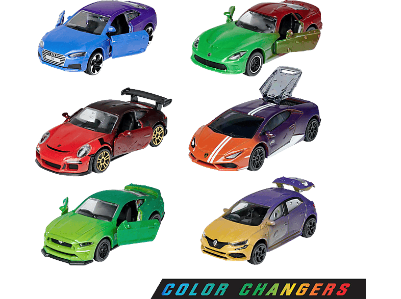 MAJORETTE 212054021 Color Changers - 6fach sortiert Spielzeugauto von MAJORETTE
