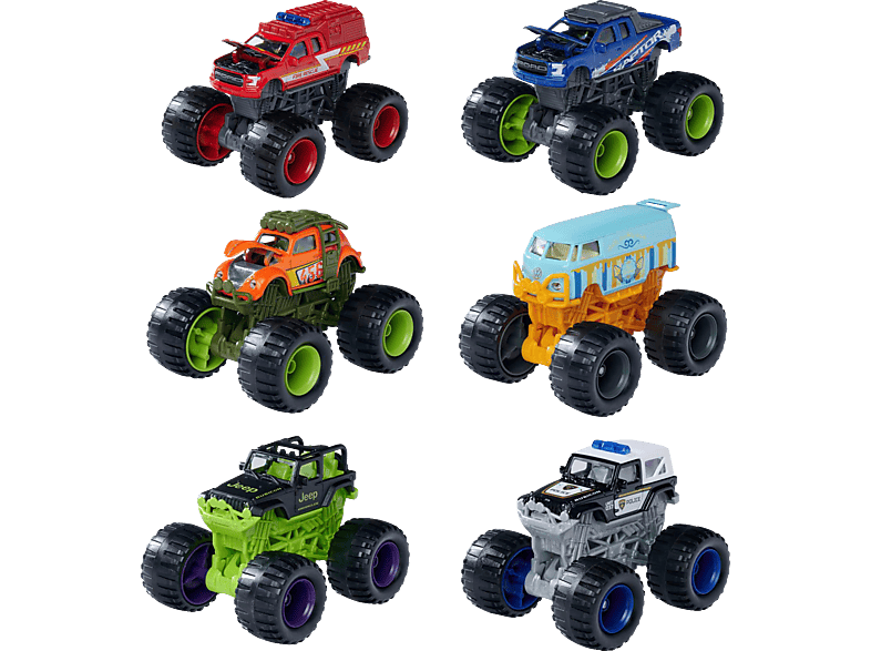 MAJORETTE 212057255 Monster Rockerz Assortment 6fach sortiert Spielzeugauto von MAJORETTE
