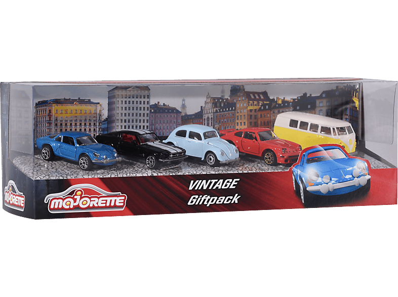 MAJORETTE Vintage 5 Pieces Giftpack Spielzeugauto Mehrfarbig von MAJORETTE