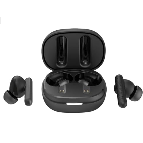 MAJORITY Tru 2 ANC Hybrid Wireless Kopfhörer mit Geräuschunterdrückung I 30 Stunden Spielzeit I Bluetooth 5.2 I IPX Wasserdicht I Leistungsstarker Stereo-Sound I Klare Anrufe I Schnellladung I Schwarz von MAJORITY