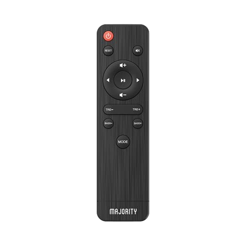 Replacement Remote Control Compatible with Majority D40 Bookshelf Speakers and Majority D40X Bookshelf Speakers von MAJORITY