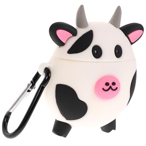 MAJORMENCH 1Stück Silikon Ohrhörer Etui für Cartoon Kühe Design Strapazierfähig Schützend für Praktischem Aufhängeloch Kompatibel MAJORMENCH 1Stück Silikon Ohrhörer Etui für Cartoon Kühe Design Strapazierfähig Schützend für Praktischem Aufhängeloch Kompatibel von MAJORMENCH