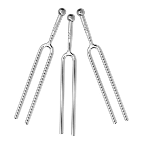 MAJORMENCH 3-teilige Stimmgabeln: Universelle Stimmwerkzeuge Für Musikinstrumente Mit Einer Frequenz Von 440 Hz Für Violine, Klavier, Gitarre Und Erhu, Edelstahlkonstruktion MAJORMENCH 3-teilige Stimmgabeln: Universelle Stimmwerkzeuge Für Musikinstrumente Mit Einer Frequenz Von 440 Hz Für Violine, Klavier, Gitarre Und Erhu, Edelstahlkonstruktion von MAJORMENCH