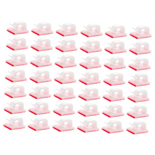 MAJORMENCH 50Stücke Kabelorganisator Selbstklebend Praktischer Kabelhalter für Schreibtisch USB Ladekabel Kopfhörer Quadratischer Kabelkeeper für Zuhause Büro MAJORMENCH 50Stücke Kabelorganisator Selbstklebend Praktischer Kabelhalter für Schreibtisch USB Ladekabel Kopfhörer Quadratischer Kabelkeeper für Zuhause Büro von MAJORMENCH
