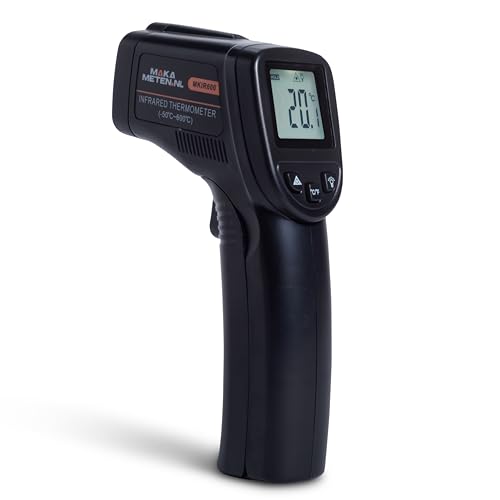 MAKA Infrarot-Thermometer mit Laser -50 bis +600 °C - Optisches Verhältnis 12:1 - Emissionsgrad 0,95 fest - Wärmezähler - Pyrometer MAKA Infrarot-Thermometer mit Laser -50 bis +600 °C - Optisches Verhältnis 12:1 - Emissionsgrad 0,95 fest - Wärmezähler - Pyrometer von MAKA