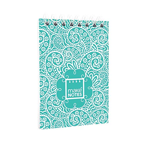 MAKENOTES BLOA7-041 A7 Notepad - Paisley One - Collection von MAKENOTES