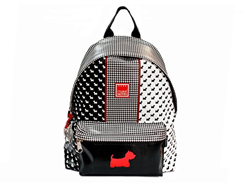 MAKENOTES BP047 Large Backpack - Dog Chess - Collection von MAKENOTES