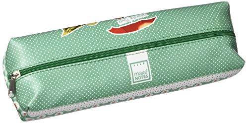 MAKENOTES EST085 Large Rectangular Pencil Case - Vintage Power - Collection von MAKENOTES