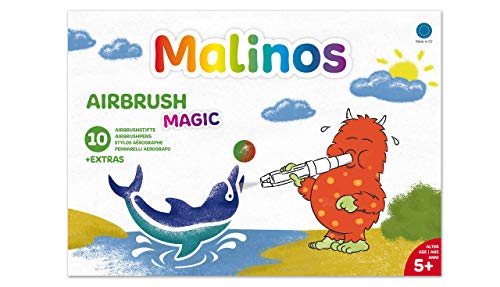 MALINOS 300964 Airbrush-Magie Stifte, 10+ extra von MALINOS