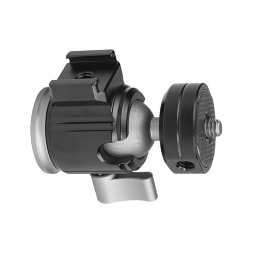 360° schwenkbarer Panorama-Metall-Stativ-Kugelkopf für Stative und Handys, 360°-Panorama-Designs mit 6,35 mm Schraubgewindehalterung 360° schwenkbarer Panorama-Metall-Stativ-Kugelkopf für Stative und Handys, 360°-Panorama-Designs mit 6,35 mm Schraubgewindehalterung von MALSSE