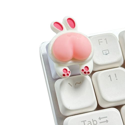 3D-Tastenkappe, mechanische Tastaturen, Pinkness, Schweinchen, Kaninchen, Katzen, Bär, Hintern, Original, personalisierbar, für Tastatur-Zubehör 3D-Tastenkappe, mechanische Tastaturen, Pinkness, Schweinchen, Kaninchen, Katzen, Bär, Hintern, Original, personalisierbar, für Tastatur-Zubehör von MALSSE