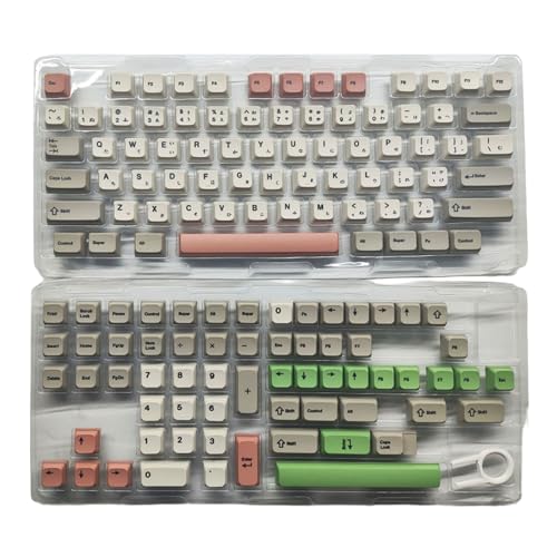 9009 Retro-Tastenkappen, komplettes Set, 138 Tasten, XDA-Höhe, PBTs, Farbsublimations-Tastenkappe für mechanische Tastaturen 9009 Retro-Tastenkappen, komplettes Set, 138 Tasten, XDA-Höhe, PBTs, Farbsublimations-Tastenkappe für mechanische Tastaturen von MALSSE