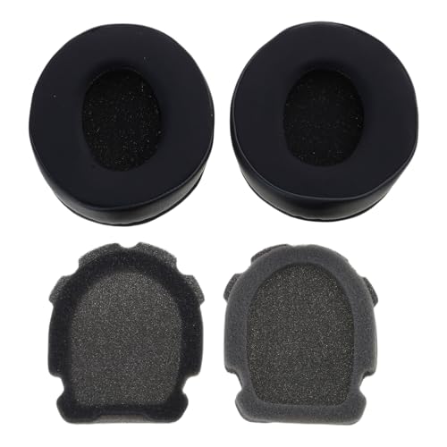 Komfort-Ohrpolster für Luftfahrt-Headsets X A10 Kopfhörer, hochdichter Memory-Schaum, Ohrmuscheln von MALSSE