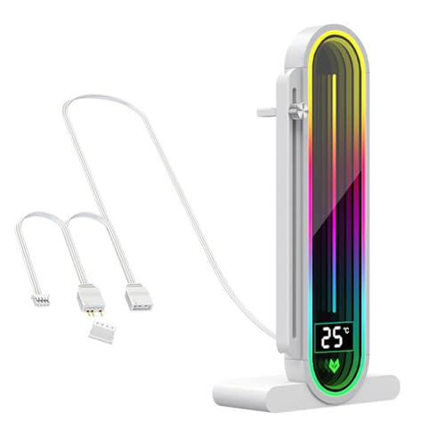 MALSSE ARGB Grafikkarten-GPU-Ständer, verstellbar, Teleskop-Ständer, Halterung, GPU-Grafikkartenhalter für Desktop MALSSE ARGB Grafikkarten-GPU-Ständer, verstellbar, Teleskop-Ständer, Halterung, GPU-Grafikkartenhalter für Desktop von MALSSE