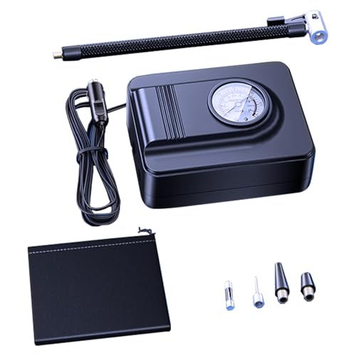 MALSSE Auto-Luftkompressor, Reifenfüller, Luftpumpen mit Taschenlampe für Auto, Fahrrad, Motorrad, Reifenfüller, tragbar MALSSE Auto-Luftkompressor, Reifenfüller, Luftpumpen mit Taschenlampe für Auto, Fahrrad, Motorrad, Reifenfüller, tragbar von MALSSE
