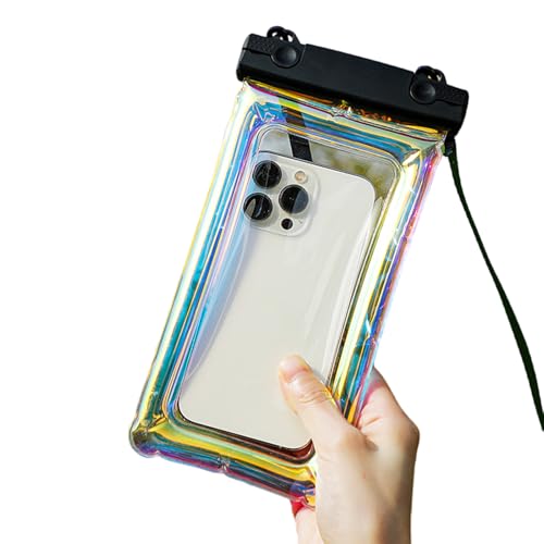 MALSSE Handytaschen, schwimmende Handyhülle für Strand, Reisen, Schwimmen, Unterwasser, Handyhalter mit Umhängeband, Schwarz MALSSE Handytaschen, schwimmende Handyhülle für Strand, Reisen, Schwimmen, Unterwasser, Handyhalter mit Umhängeband, Schwarz von MALSSE