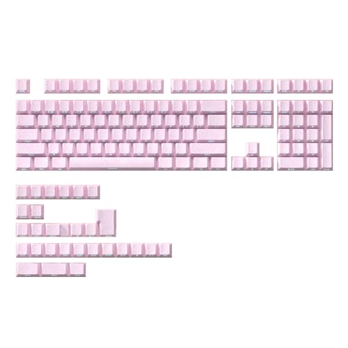 MALSSE Modische Tastenkappen-Kollektion, 136 Stück, seitliche Funktion, ergonomisch für mechanische Tastatur, verbessert das Tippen MALSSE Modische Tastenkappen-Kollektion, 136 Stück, seitliche Funktion, ergonomisch für mechanische Tastatur, verbessert das Tippen von MALSSE