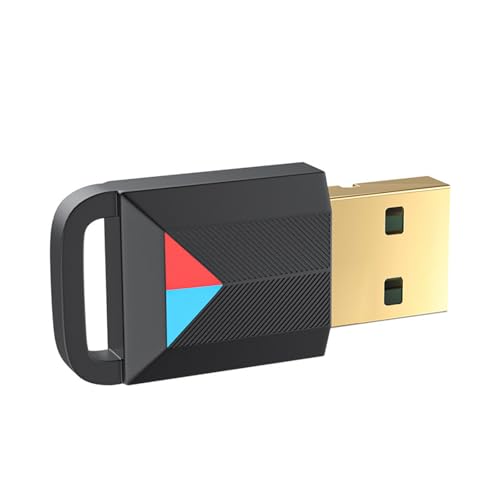 Plugs and Play USB-Bluetooth-kompatibler 5.0-Adapter-Sound-Transmitter für stabile Verbindung bis zu 10 m Reichweite Plugs and Play USB-Bluetooth-kompatibler 5.0-Adapter-Sound-Transmitter für stabile Verbindung bis zu 10 m Reichweite von MALSSE