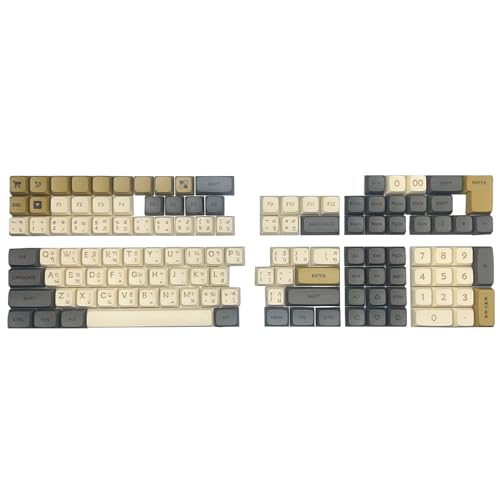 Thai-Tastenkappen-Set für MX-Switches 61/64/68/75/87/98/104/108 mechanische Tastaturen Tastenkappen Thai-Tastenkappen-Set für MX-Switches 61/64/68/75/87/98/104/108 mechanische Tastaturen Tastenkappen von MALSSE