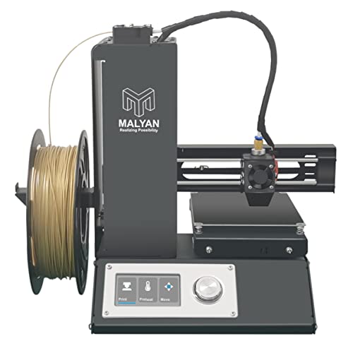 MALYAN M200 Mini 3D Drucker - Out of The Box für Kinder und Anfänger, Druckgröße 120x120x120mm von MALYAN