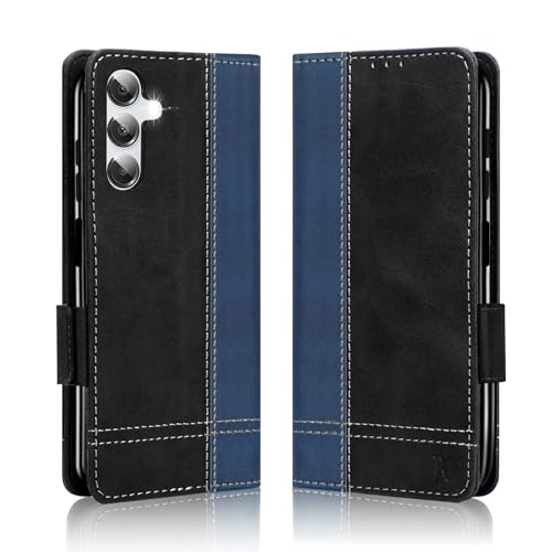 für Samsung Galaxy A16 5G / 4G Hülle, Magnet Ledertasche Handyhülle, Klapp Leder Kartenfächer Galaxy A16 Schutzhülle,Flip Slim TPU Bumper Silikon Book Case,Stoßfeste Wallet Cover für Samsung A16 Blau für Samsung Galaxy A16 5G / 4G Hülle, Magnet Ledertasche Handyhülle, Klapp Leder Kartenfächer Galaxy A16 Schutzhülle,Flip Slim TPU Bumper Silikon Book Case,Stoßfeste Wallet Cover für Samsung A16 Blau von MAMA MOUTH