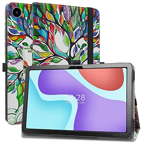 MAMA MOUTH Kompatibel mit ALLDOCUBE iplay 50 Hülle,Schutzhülle mit Hochwertiges PU Leder Tasche Case für 10.36" ALLDOCUBE iplay 50 /iplay 50 Pro Tablet(Not fit ALLDOCUBE iplay 40),Love Tree von MAMA MOUTH