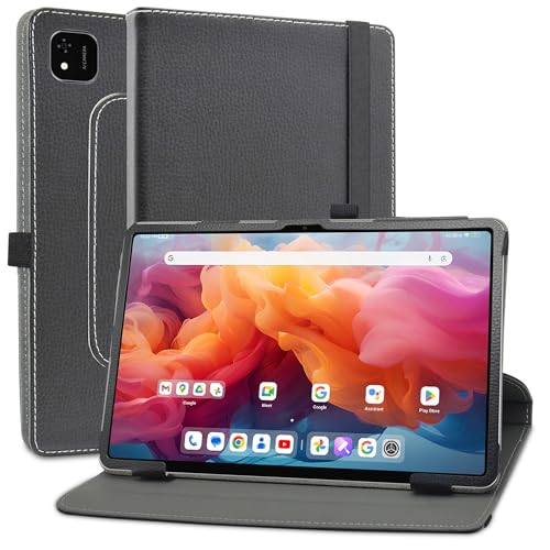 MAMA MOUTH Kompatibel mit Alldocube iPlay 60 Pad Pro hülle,360° Drehbarer Stand Cover Premium Schutzhülle Tasche Etui mit Ständerfunktion Case für Alldocube iPlay 60 Pad Pro 12.1 Zoll Tablet,Schwarz von MAMA MOUTH