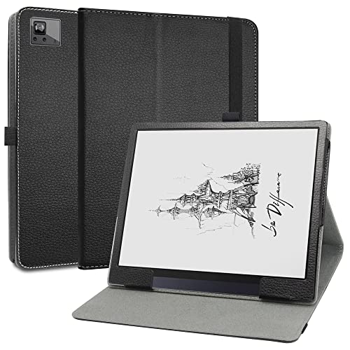 MAMA MOUTH Kompatibel mit BOOX Tab Ultra Hülle,Schutzhülle mit Hochwertiges PU Leder Tasche Case für 10.3" BOOX Tab Ultra ePaper/BOOX Tab Ultra C Tablet,Schwarz von MAMA MOUTH