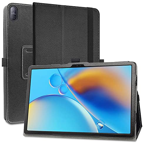 MAMA MOUTH Kompatibel mit CHUWI HiPad Max Hülle,Schutzhülle mit Hochwertiges PU Leder Tasche Case für 10.36" CHUWI HiPad Max Tablet(Not fit CHUWI HiPad XPro),Schwarz von MAMA MOUTH