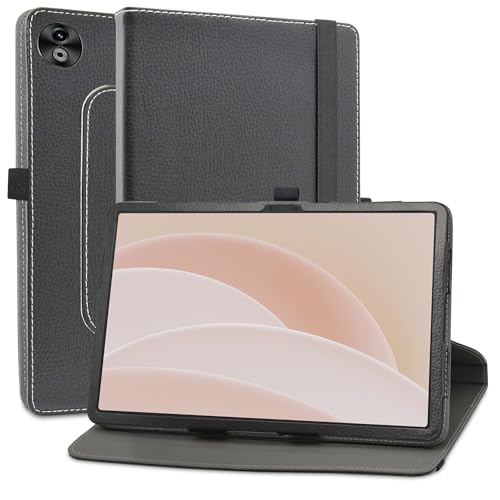 MAMA MOUTH Kompatibel mit DOOGEE T20 Ultra hülle,360° Drehbarer Stand Cover Premium Schutzhülle Tasche Etui mit Ständerfunktion Case für DOOGEE T40 Pro/DOOGEE T20 Ultra 12 Zoll Tablet,Schwarz von MAMA MOUTH