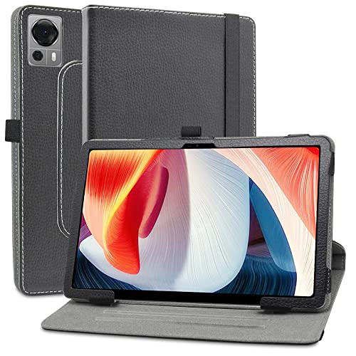 MAMA MOUTH Kompatibel mit DOOGEE T20 hülle,360° Drehbarer Stand Cover Premium Schutzhülle Tasche Etui mit Ständerfunktion Case für 10.4" DOOGEE T20 / DOOGEE T20S(Not fit DOOGEE T20 Mini),Schwarz von MAMA MOUTH