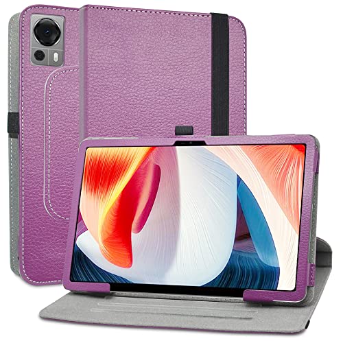 MAMA MOUTH Kompatibel mit DOOGEE T20 hülle,360° Drehbarer Stand Cover Premium Schutzhülle Tasche Etui mit Ständerfunktion Case für 10.4" DOOGEE T20 / DOOGEE T20S(Not fit DOOGEE T20 Mini),Violett von MAMA MOUTH
