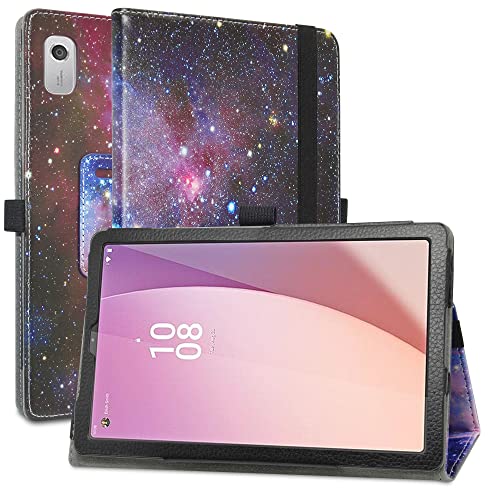 MAMA MOUTH Kompatibel mit Lenovo Tab M9 Hülle,Schutzhülle mit Hochwertiges PU Leder Tasche Case für 9" Lenovo Tab M9 (TB310FU) Tablet,Galaxy von MAMA MOUTH