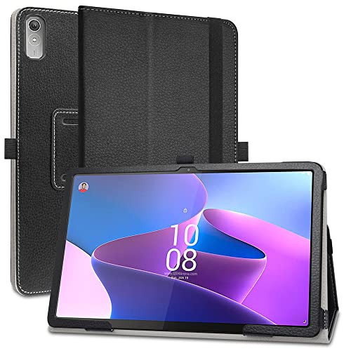 MAMA MOUTH Kompatibel mit Lenovo Tab P11 Pro 2nd Gen Hülle,Schutzhülle mit Hochwertiges PU Leder Tasche Case für 11.2" Lenovo Tab P11 Pro (2nd Gen) TB132FU(Not fit Lenovo Tab P11),Schwarz von MAMA MOUTH