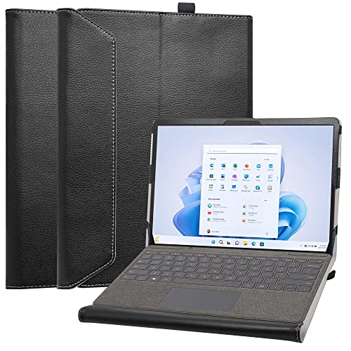 MAMA MOUTH Kompatibel mit Microsoft Surface Pro 11/10/9/8 Hülle, Schutzhülle mit Hochwertiges PU Leder Tasche Case für Microsoft Surface Pro 11/10/9/8 13 Zoll Tablet, Schwarz MAMA MOUTH Kompatibel mit Microsoft Surface Pro 11/10/9/8 Hülle, Schutzhülle mit Hochwertiges PU Leder Tasche Case für Microsoft Surface Pro 11/10/9/8 13 Zoll Tablet, Schwarz von MAMA MOUTH