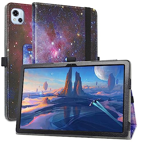 MAMA MOUTH Kompatibel mit OSCAL Pad13 Hülle,Schutzhülle mit Hochwertiges PU Leder Tasche Case für 10.1" OSCAL Pad13 Tablet,Galaxy von MAMA MOUTH