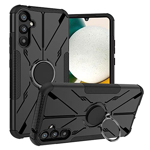 MAMA MOUTH Kompatibel mit Samsung Galaxy A34 5G Hülle,360 Rotation Verstellbarer Ring Grip Stand,Ultra Slim Fit TPU Schutzhülle für Samsung Galaxy A34 5G Smartphone,Schwarz MAMA MOUTH Kompatibel mit Samsung Galaxy A34 5G Hülle,360 Rotation Verstellbarer Ring Grip Stand,Ultra Slim Fit TPU Schutzhülle für Samsung Galaxy A34 5G Smartphone,Schwarz von MAMA MOUTH