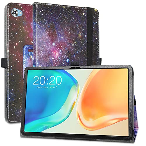 MAMA MOUTH Kompatibel mit TECLAST M40 Plus Hülle,Schutzhülle mit Hochwertiges PU Leder Tasche Case für TECLAST M40 Plus /P20S /P30S /P40HD 10.1 Inch(Not fit TECLAST M40 / TECLAST P40HD 2023),Galaxy von MAMA MOUTH