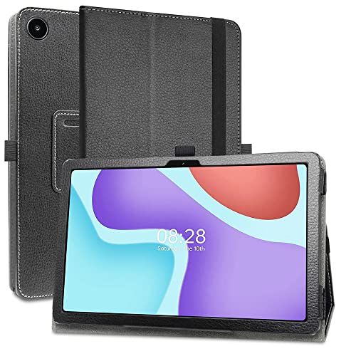 MAMA MOUTH Kompatibel mit TECLAST M50 Mini hülle,360° Drehbarer Stand Cover Premium Schutzhülle Tasche Etui mit Ständerfunktion Case für TECLAST M50 Mini 8.7 Zoll Tablet,Schwarz von MAMA MOUTH