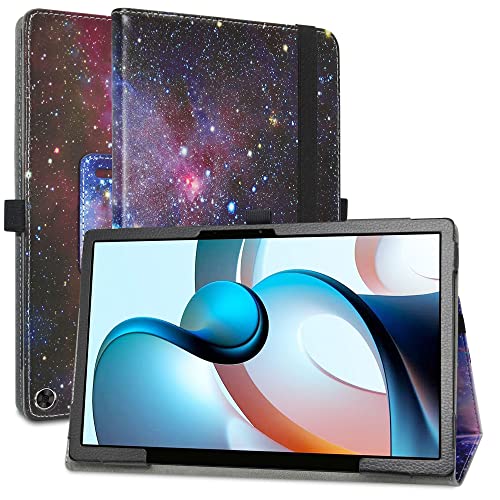 MAMA MOUTH Kompatibel mit Xiaomi Book S Hülle,Schutzhülle mit Hochwertiges PU Leder Tasche Case für 12.4" Xiaomi Book S Windows Tablet,Galaxy von MAMA MOUTH