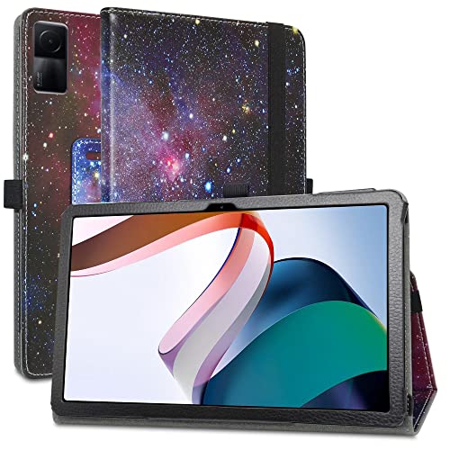 MAMA MOUTH Kompatibel mit Xiaomi L83 Hülle,Schutzhülle mit Hochwertiges PU Leder Tasche Case für 10.61" Xiaomi Redmi Pad L83 Tablet,Galaxy von MAMA MOUTH