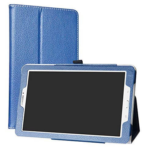 MAMA MOUTH Samsung Galaxy Tab E 9.6 hülle, Folding Ständer Hülle Case mit Standfunktion für 9.6" Samsung Galaxy Tab E 9.6 T560 T561 Android Tablet-PC,Blau von MAMA MOUTH